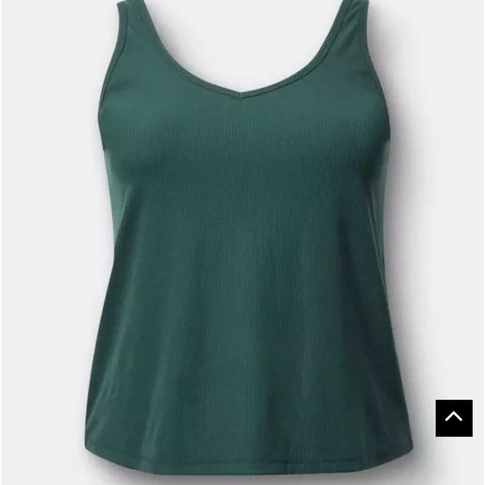 Torrid Deep Green Tank Top